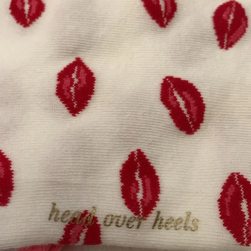 Kate Spade NY Kisses Multi Crew Socks 3 pairs One Size